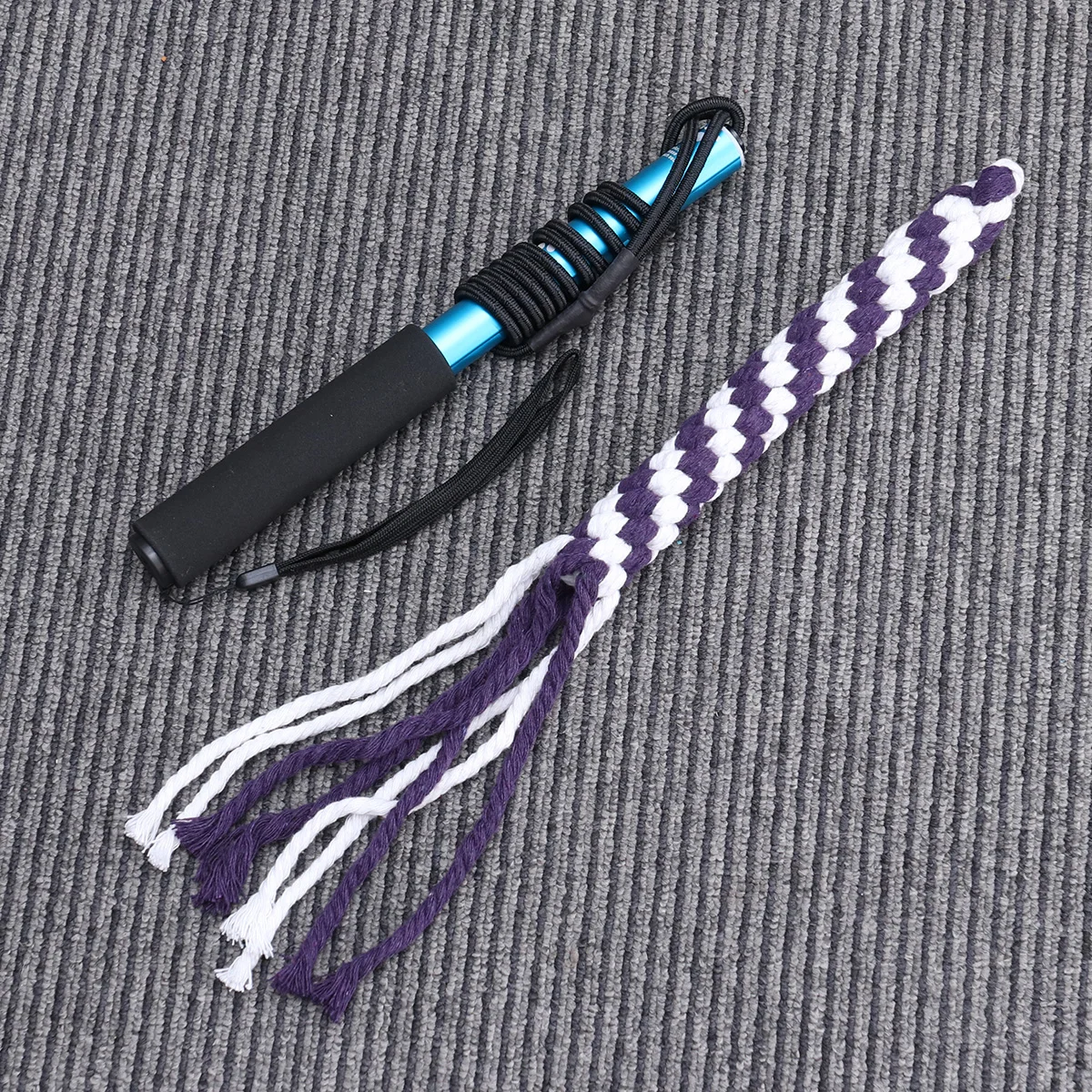 

Pet Teaser Pole Extendable Flirt Chasing Tail Dog Toy Durable Cotton Rope Portable Storage Interactive Puppy Training