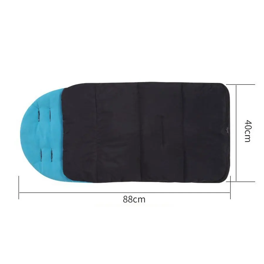 Kinder Warme Winddichte Universal-Kinderwagen-Winterschlafsack-Fußsack-Abdeckung Decke Zehenabdeckung Buggy-Sitzkissen Neugeborenen-Zubehör – Detail 2
