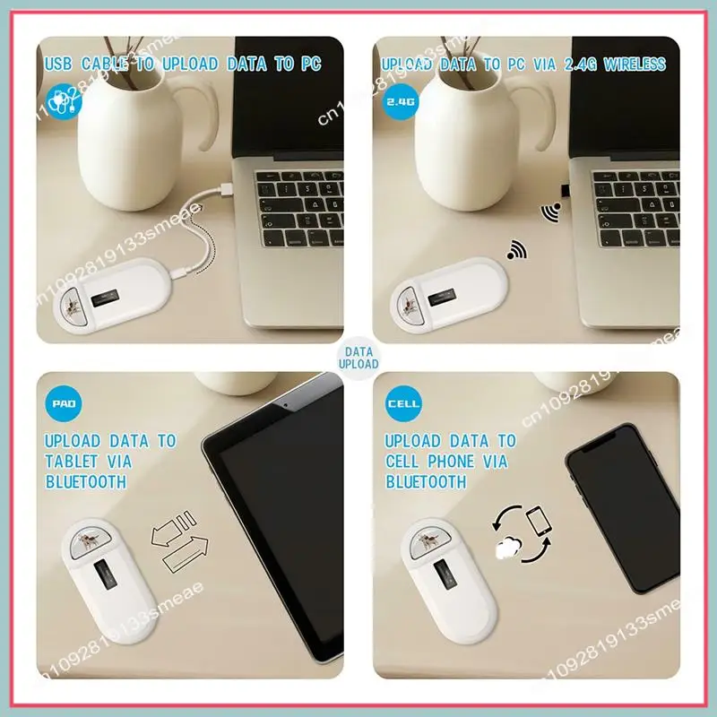 N94R 134.2Khz RFID Reader Pet Microchip Scanner Portable Animal Chip Reader For Animal ID Number Identification