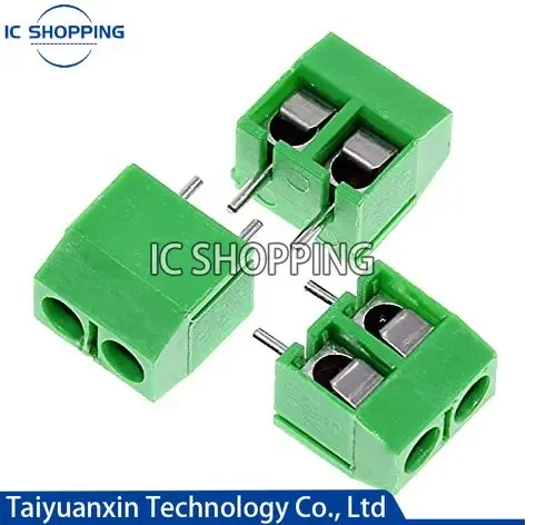 200Pcs KF350 MF126 KF126 MF301 KF301 Pitch 5.0mm / 3.5mm Straight Pin 2P 3P 4P Screw PCB Terminal Block Connector