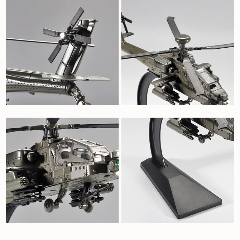 1:32 Apache armed alloy helicopter model Display Ornaments Gifts Collection