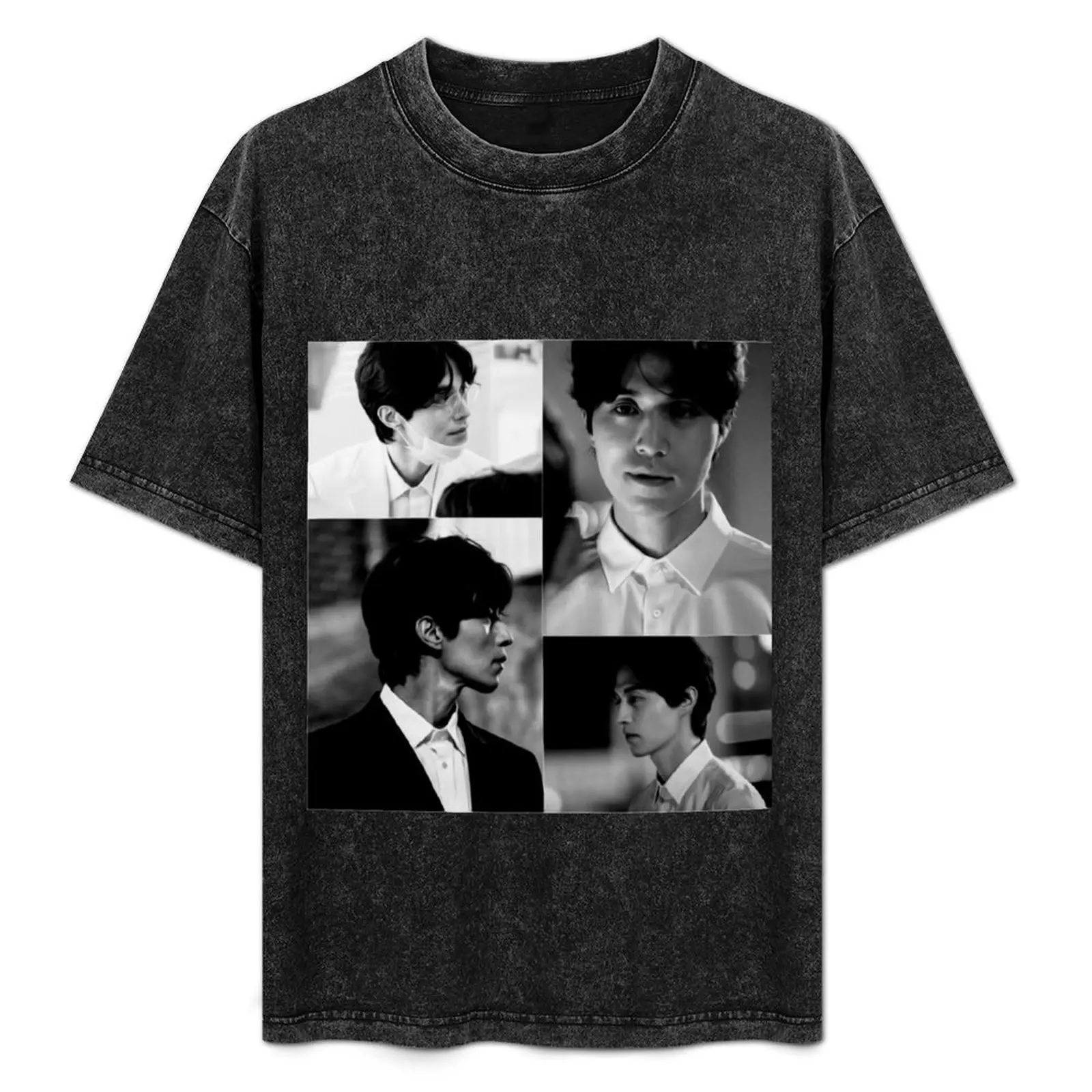 

[Lee Dong Wook + Stranger] T-Shirt Athletic Quick Dry T-Shirt for Men