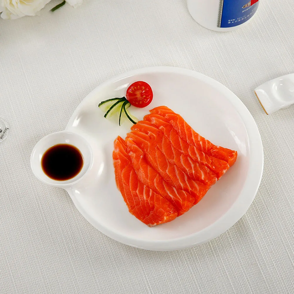 

Ceramic Dumpling Dish Multi-Purpose Storage Container Decorative Craftsmanship Easy to Clean Store Dumpling Plate