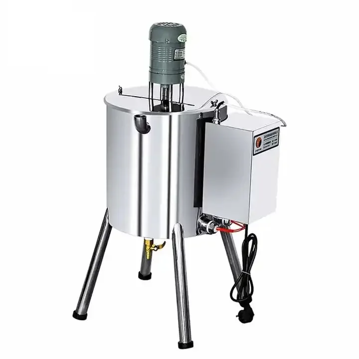 Heating Stirring Lipstick Filling Machine With Mixer Heater Hopper Tank For Crayon Vaseline Cosmetic Handmade Soap