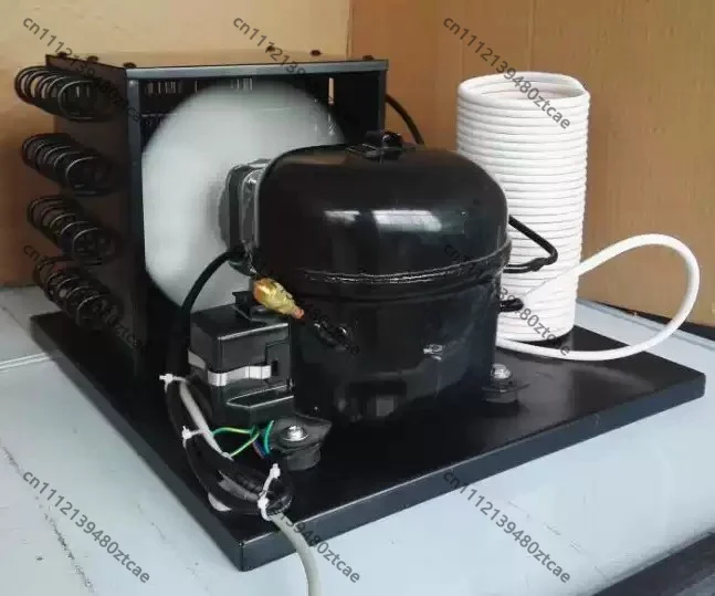 Direct Cooling Water Chiller Unit 220V R134a Condenser For Fermentation Tank Flue Gas Cooling Equipment