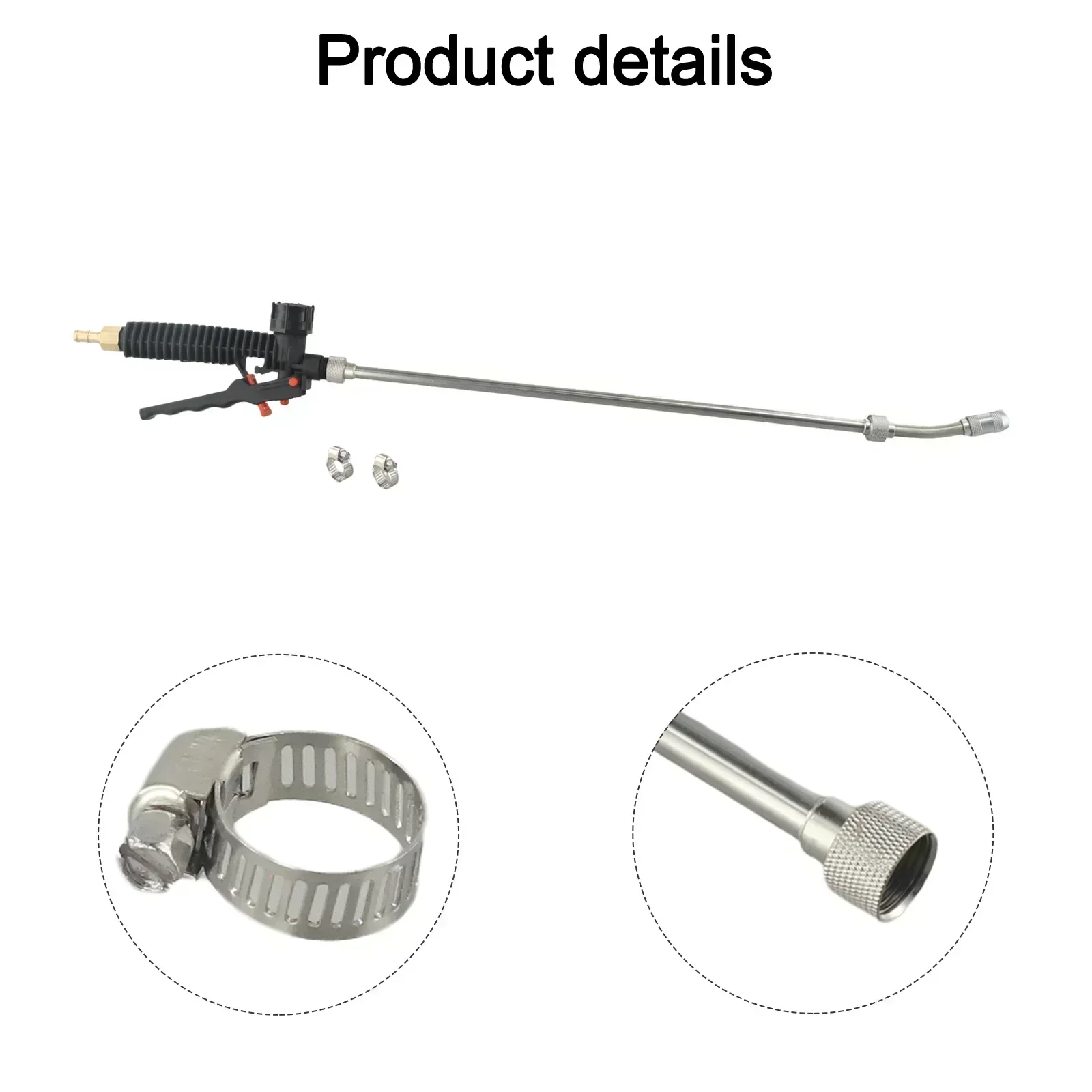 High Pressure 29inch Replacement Sprayer Wand Brass Barb Sprayer Wand Stainl 29 Inches Replacement Sprayer Wand