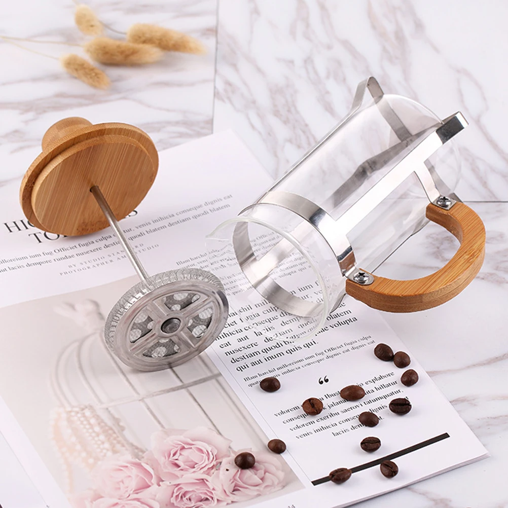 

350Ml Pot Manual Coffee Maker Tea Teapot Heat Resistant Anti Acid Odorless Brewing Coffee Tea Home Office Outdoor