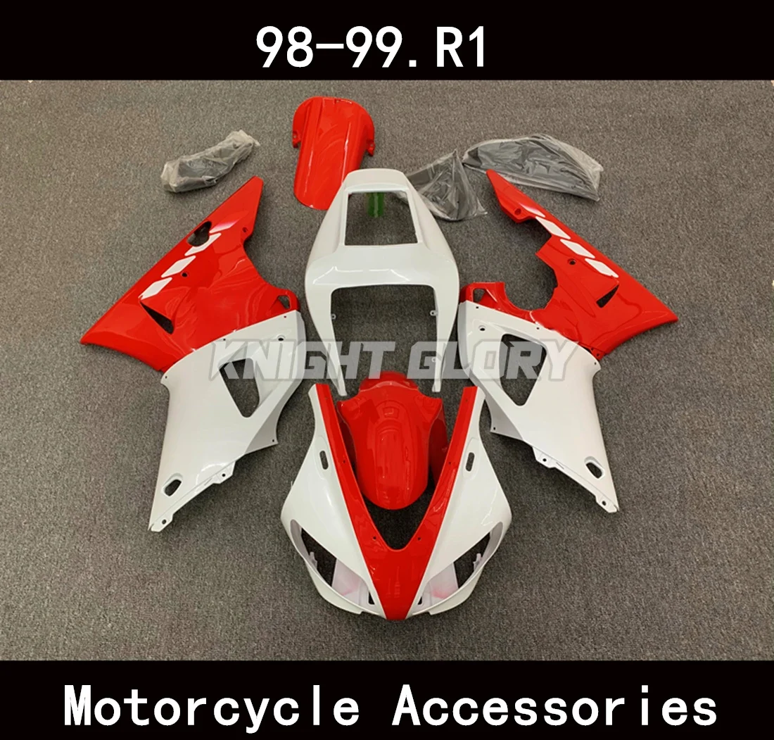 

Suitable for YZF-R1 YZF R1 1998 1999 Motorcycle Shell Fairing Spoiler Bodywork Set ABS Injection Molding RN04