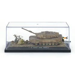 Henglong US Abrams M1A2 3918 Static Plastic Tank 1/72 Scale Model Without Radio System Electronics Mini Toys Boys Gifts TH24304