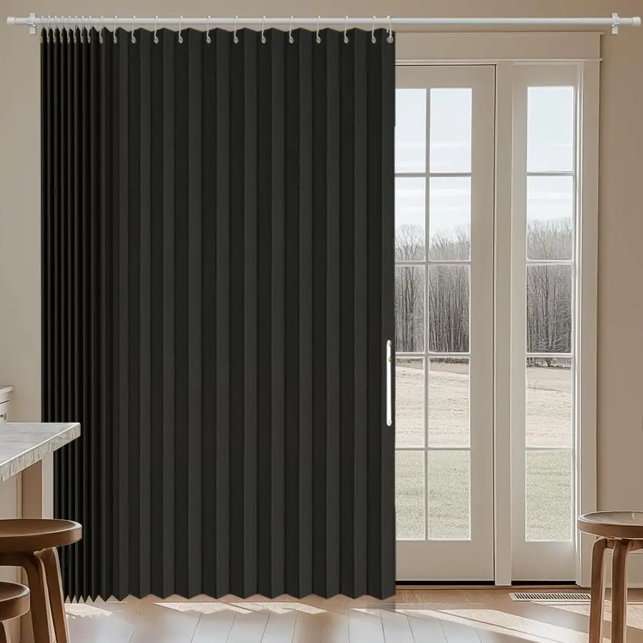 

Sliding Door Curtains Blackout Curtains Accordion Doors Interior Patio Door Curtain Sliding Glass Door Curtain Vertical BlindsBl