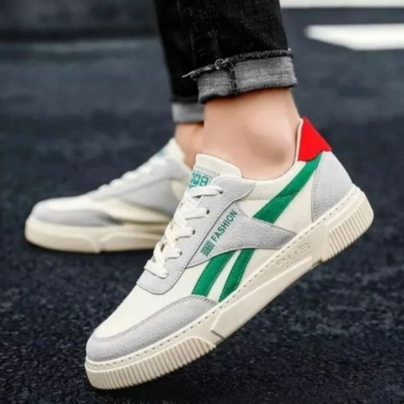 Neue koreanische Herren-Freizeit-Canvas-Schuhe, Studenten-Sneaker, Herren-Sportschuhe