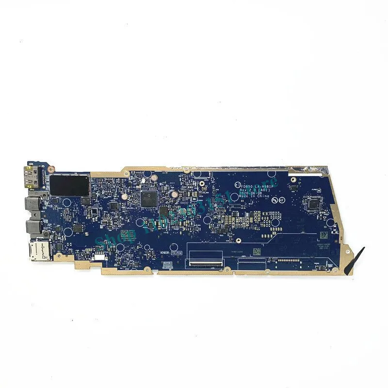 CN-0R8DFX 0R8DFX R8DFX With SRGKX I5-10310U CPU Mainboard FDB50 LA-H981P For DELL 9510 Laptop Motherboard 100% Fully Tested Good