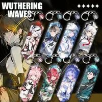 Game Keyring Backpack Decorations Wuthering Waves Zani Ciaccona Phoebe Cantarella Encore Cosplay Keychain Acrylic Pendant Gifts