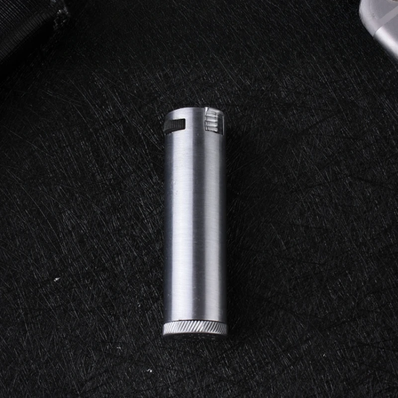 Metal Kerosene Sideslip Ignition Windproof Lighter Creative Personalized Portable Men\'s Retro Smoking Accessories Gift Tool