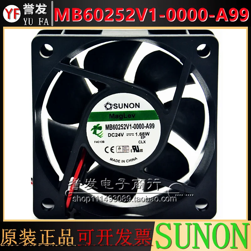 

NEW ORIGINAL MB60252V1-0000-A99 24VDC 6025 60x60x25mm COOLING FAN RADIATOR