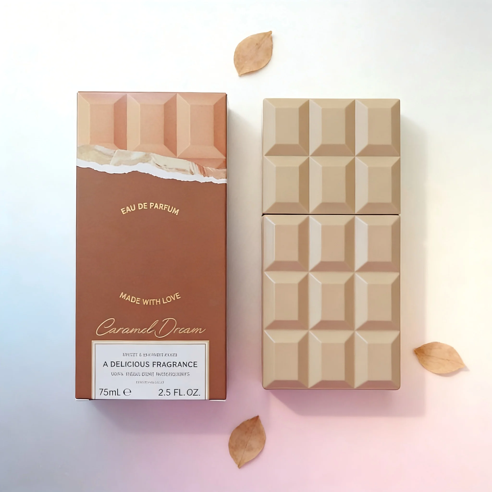 

Caramel Dream Women's Perfume, Decadent Caramel and Chocolate Fragrance with Hazelnut Notes, Sweet Sophisticated Scent