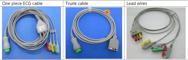 EKG 5-adriges Stammkabel für GE 3-5 Leads Patientenmonitor – Detail 3