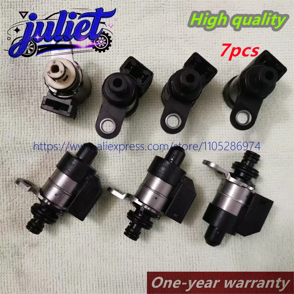 

RE5R05A Transmission Solenoid Valve Kit 0260130031 0260130030 G7T23082 For Nissan Pathfinder Infiniti EX35 Q45 2002-2018