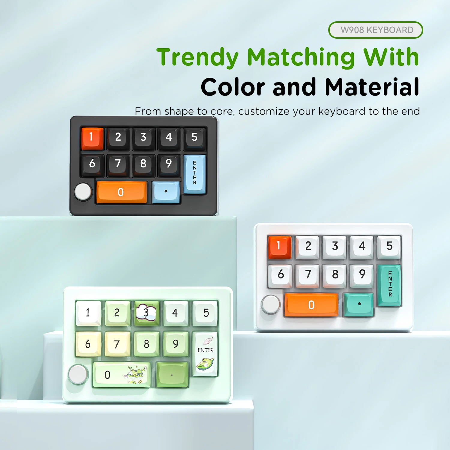 Teclado mecánico retroiluminado para juegos, teclas intercambiables en caliente, trimodo BT, inalámbrico, RGB, teclado de programación para escritorio/portátil