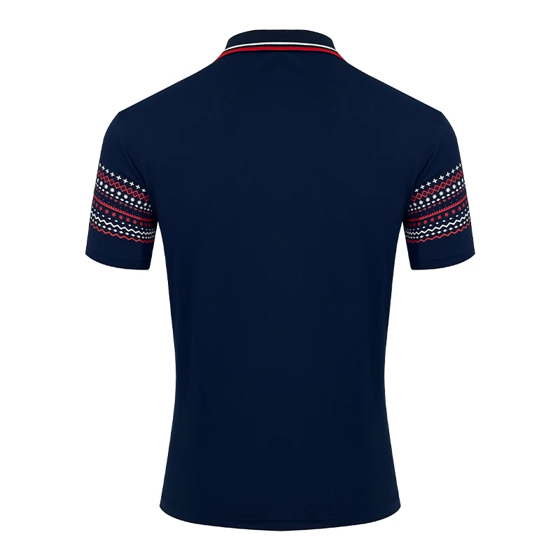 Men Summer Solid Cuff Decal Office Breathable Cotton Polo Shirt Fashion Brand Male Business Comfort Striped Short Sleeve Top