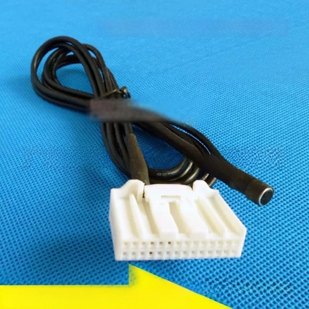 Car Audio Microphone Adapter Cable for For TOYOTA Vehicles 2015 and Newer Compatible with Factory CD Player Harness