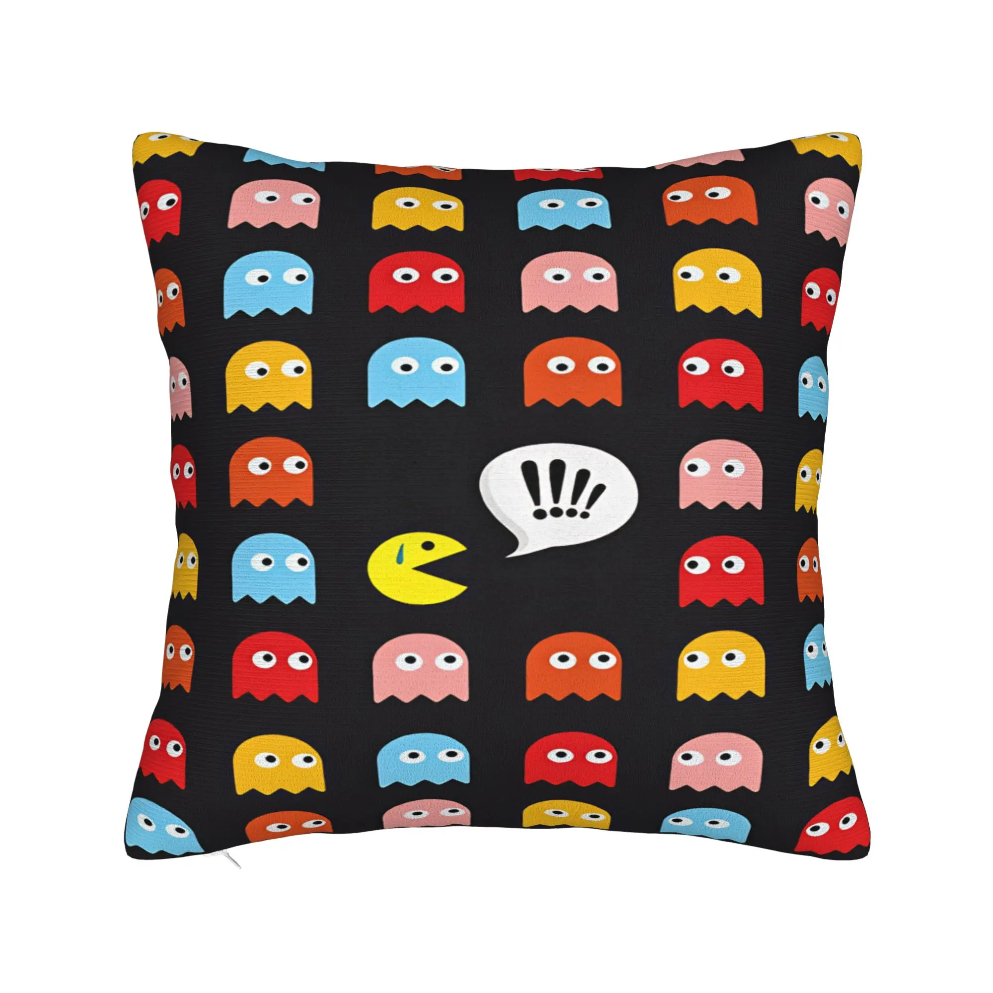 Pillow Case Pac-Man Comfy  Pillow Cover For Sofa Bedroom Home Decor Fashion Pillowcases