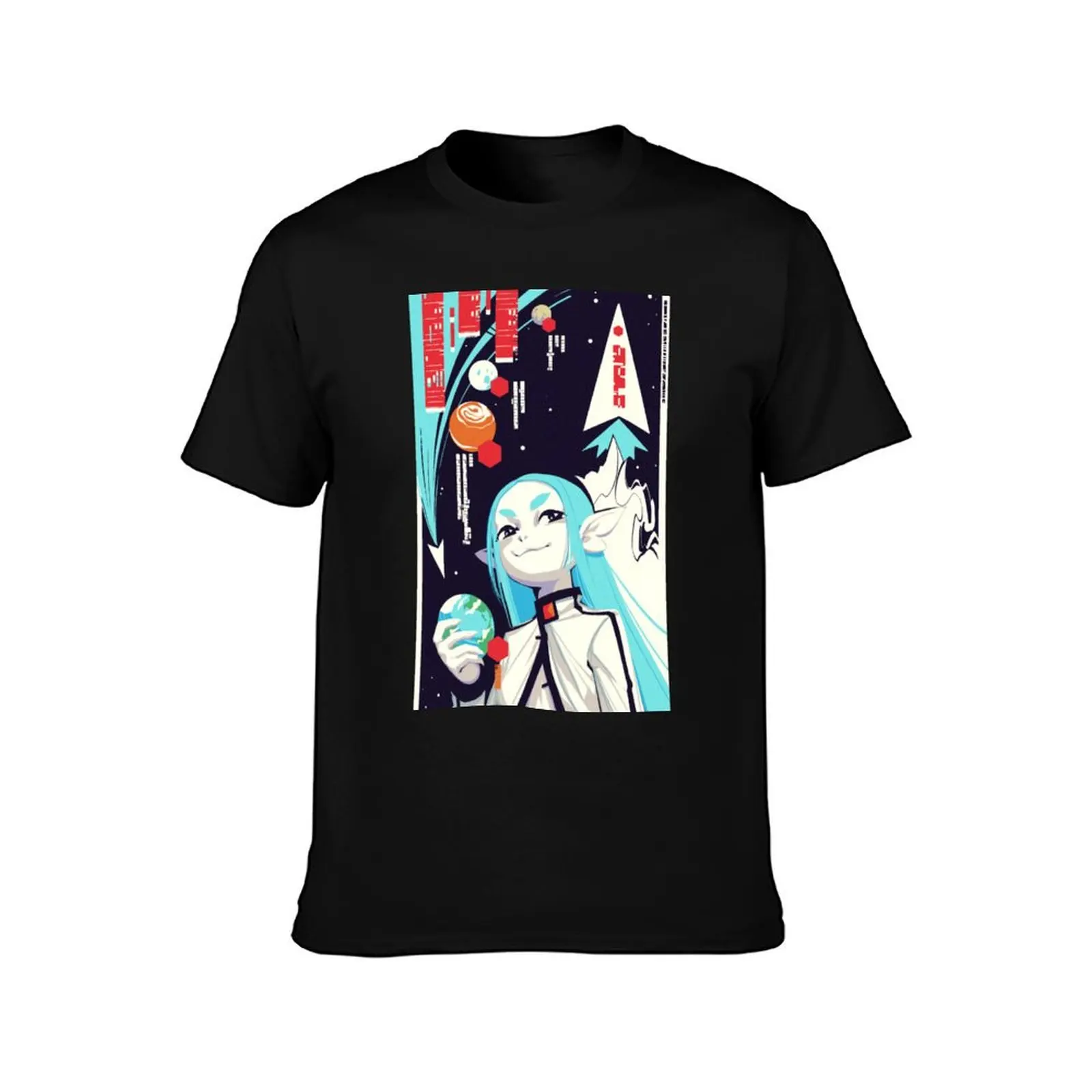 Into The Void Poster T-Shirt Casual Work Wear T-Shirt