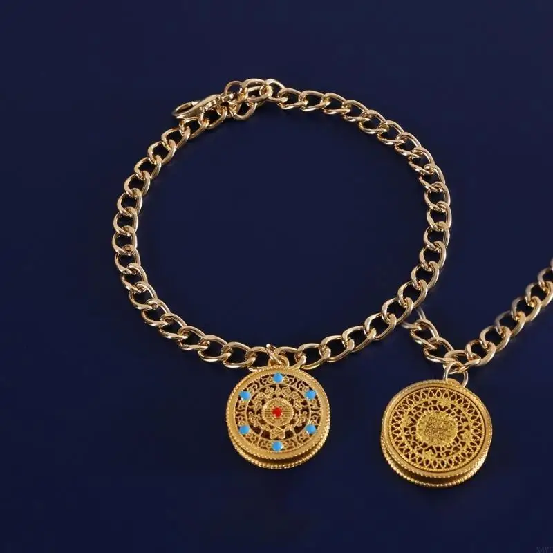 X4YE 4pack احتفالات الربيع طوق العلامة التجارية المحظوظة طول العمر المعادن قفل الكلب قلادة الحيوانات الأليفة الملحقات #2