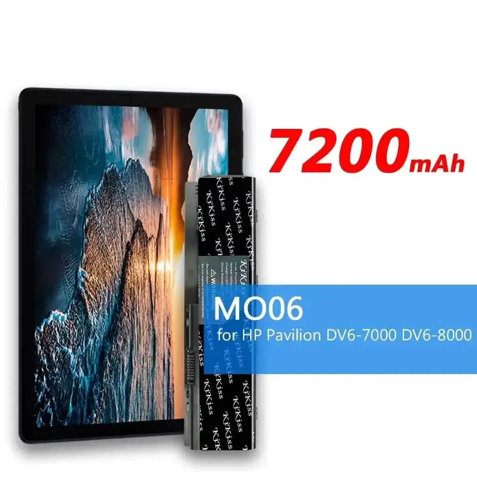

Безопасная батарея для ноутбука MO06, 7200 мАч, для HP Envy M6-1045DX M6-1035DX M6-1125DX Pavilion DV4-5000 DV6-7000 DV6-7014nr DV7-7000