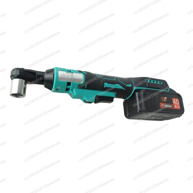 Electric ratchet wrench charging 90 degrees right angle electric wrench