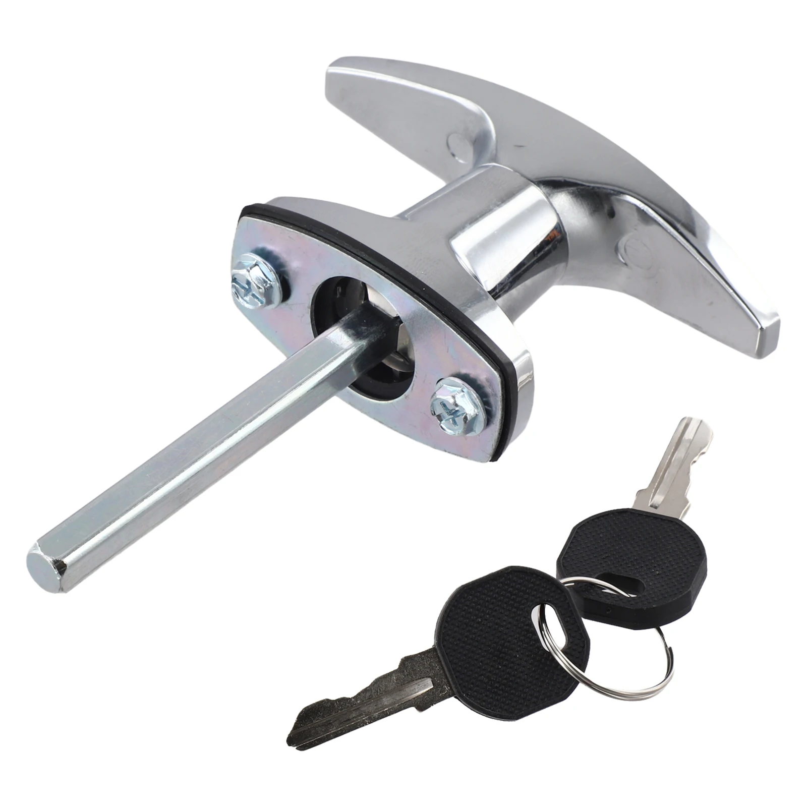 Heavy Duty Zinc Alloy T Handle Lock Compatible with For Truck Camper Shells and Canopies Weather Resistant Finish