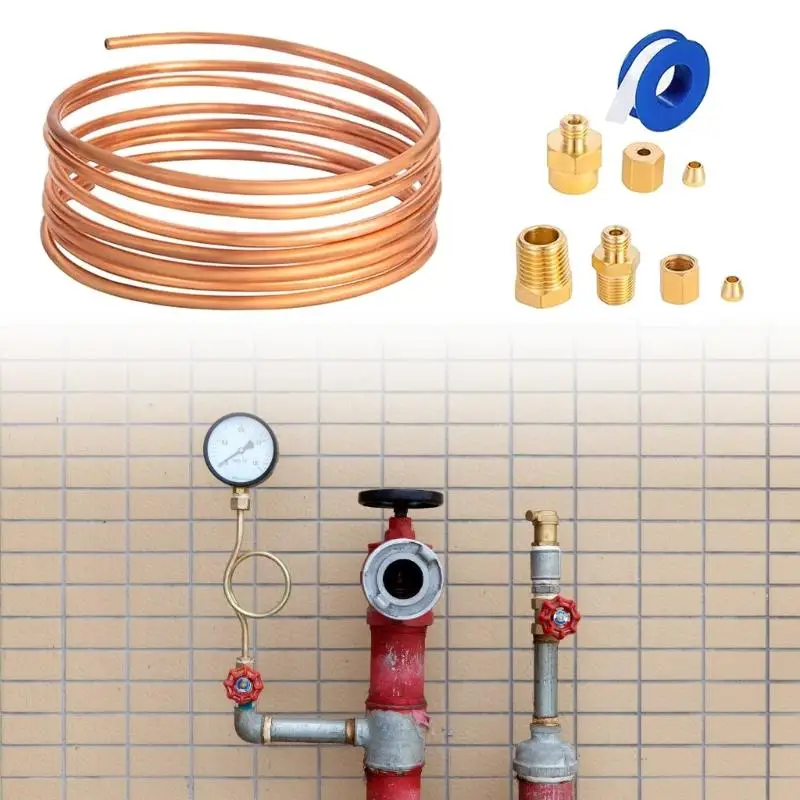 multifunction Fuels Pumps Pressure Tester Fuels Gauge set for Automotive Maintenance Q81C