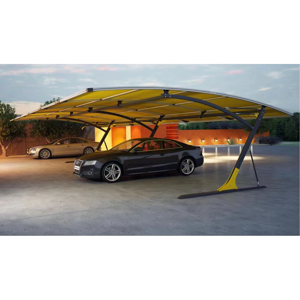 Two Car Parking Space Aluminium  Tents Garages Carport Shade, Canopies