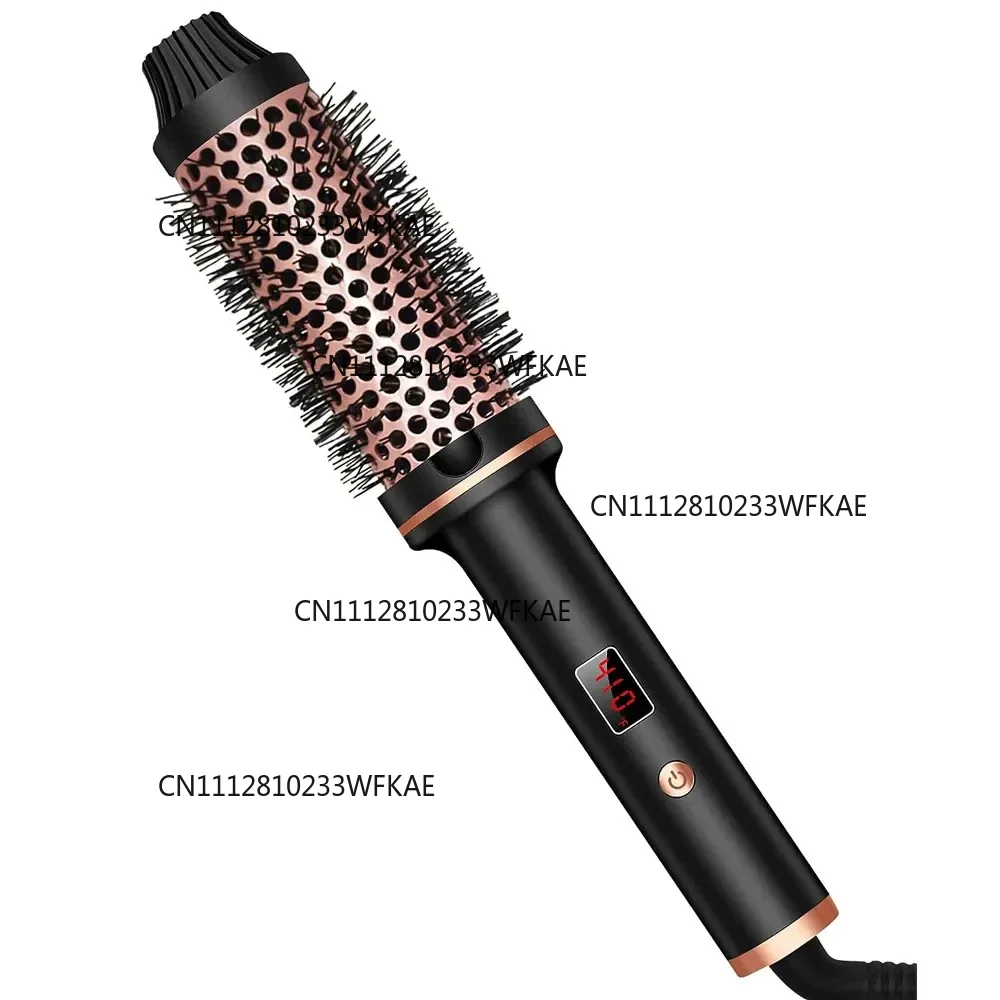 3 in 1 Ionic curling iron Hair straightener Professional curling iron Heating styling brush Anti-burn hot brush Curling iron