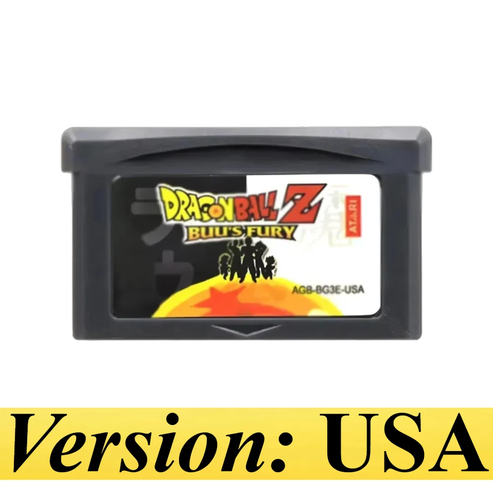 9 verschiedene Dragon Ball GBA-Spielmodule, 32-Bit-Videospielkonsolen-Kartenserie, Advanced Adventure, Supersonic Warriors, Buu's Fury – Detail 8