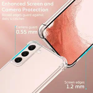 Soft Soft cover for Samsung, Shock Proof, Rear Lid for Galaxy S20 Fe, S21, S22, S23 Ultra, S9, S10 Plus, S10E, Note 9, 10, 20, 20 8 Main Sales Cover S10E - №5