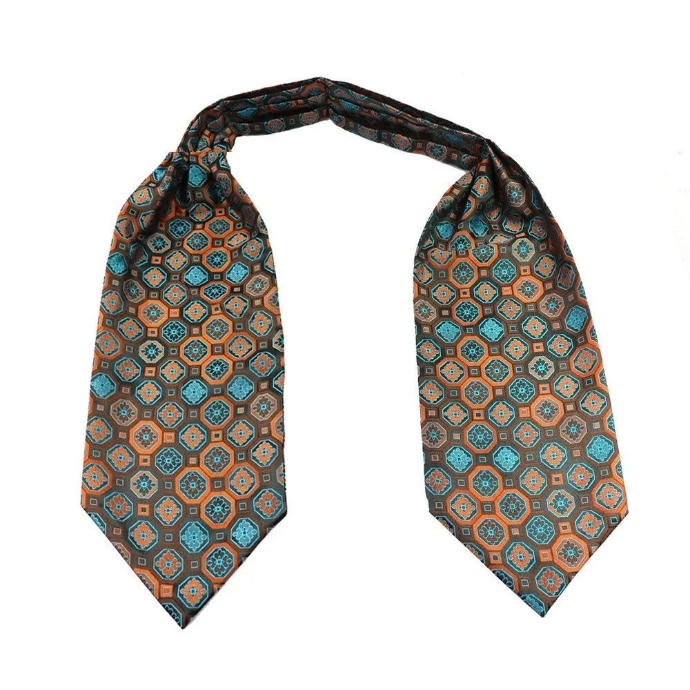 Vintage Luxury Men Tie Formal Soft Wedding Cravat British style Jacquard Necktie Formal Occasion