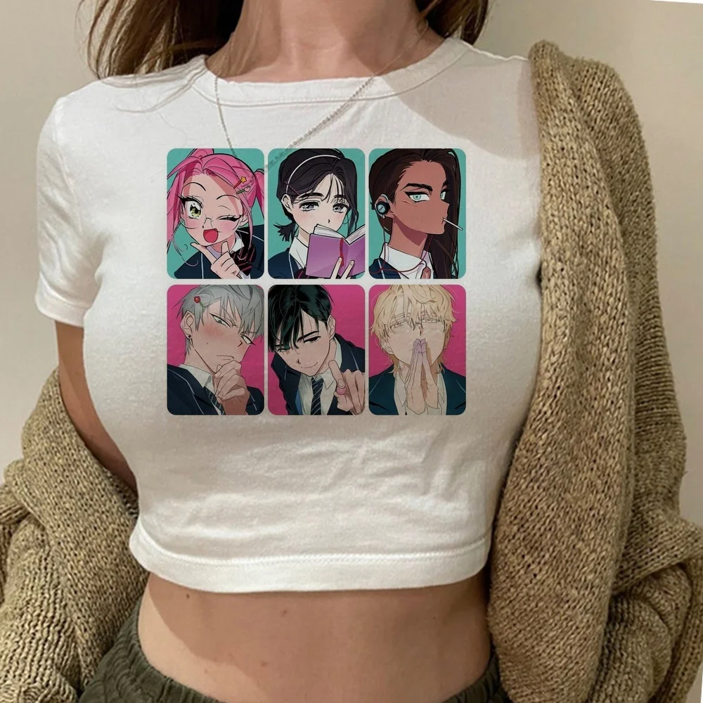 Alien Stage crop top teen manga gyaru cutecore cute emo t shirt 2000s gyaru harajuku cutecore y2k