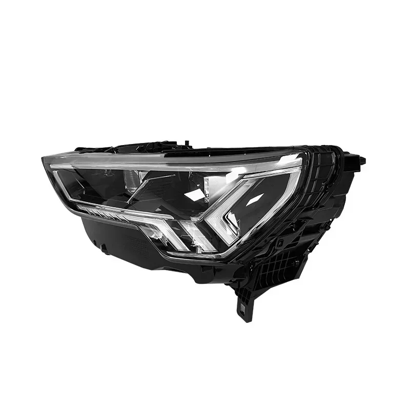 Car LED Headlights For Audi Q3 2019 2020 2021 2022 2023 Accessories Front Daytime Running Lights Dynamic Turn Signals Headlamps