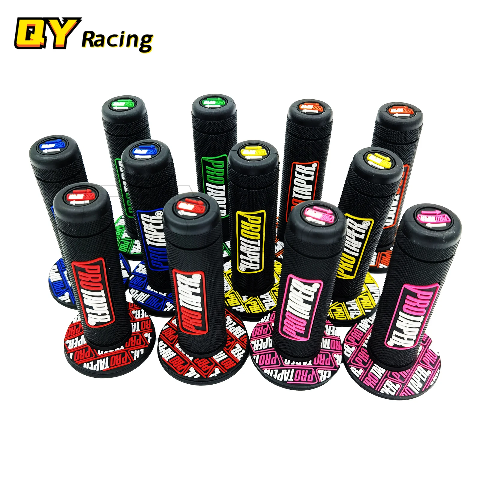 

Motorcycle Handle Grips Motocross Protaper Grip Handlebar DIRT PIT BIKE 7/8" HANDLEBAR RUBBER GEL Dual Density MX Grips