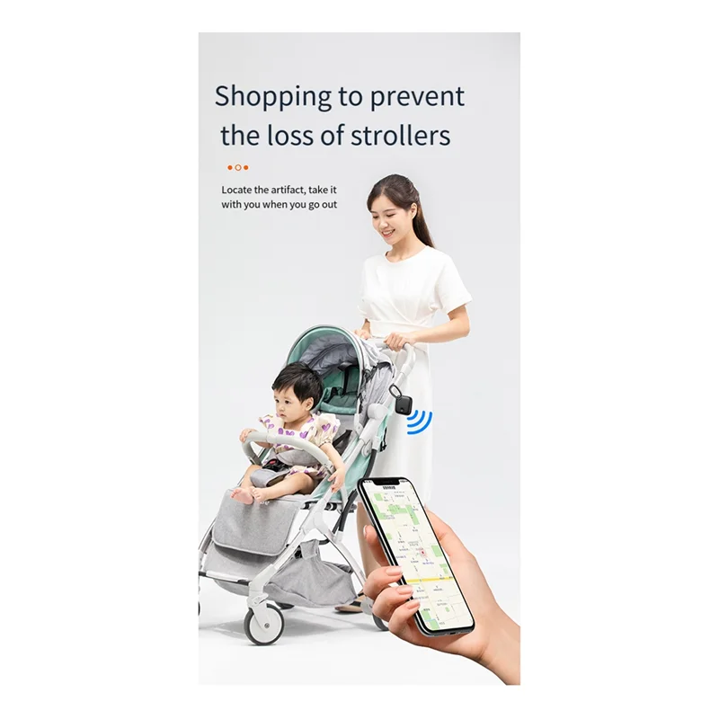 Para Apple dedicado Itag localizador inalámbrico Mini rastreador niños mayores prevención de pérdida de mascotas posicionamiento GPS, C