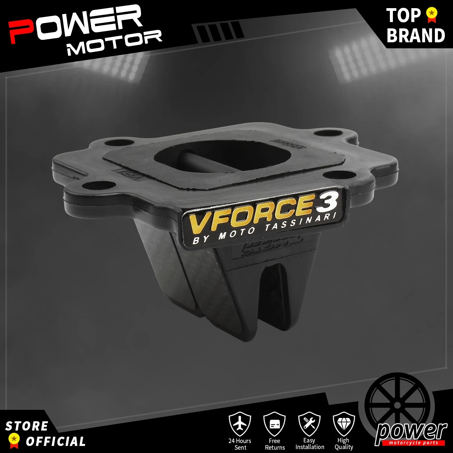 For Yamaha Aerox RE2 Jog 50 50cc 2003-2012 Dirt Bike Parts Carbon Fiber Motorcycle Reed Valve V Force V352A V Force 3 Intake