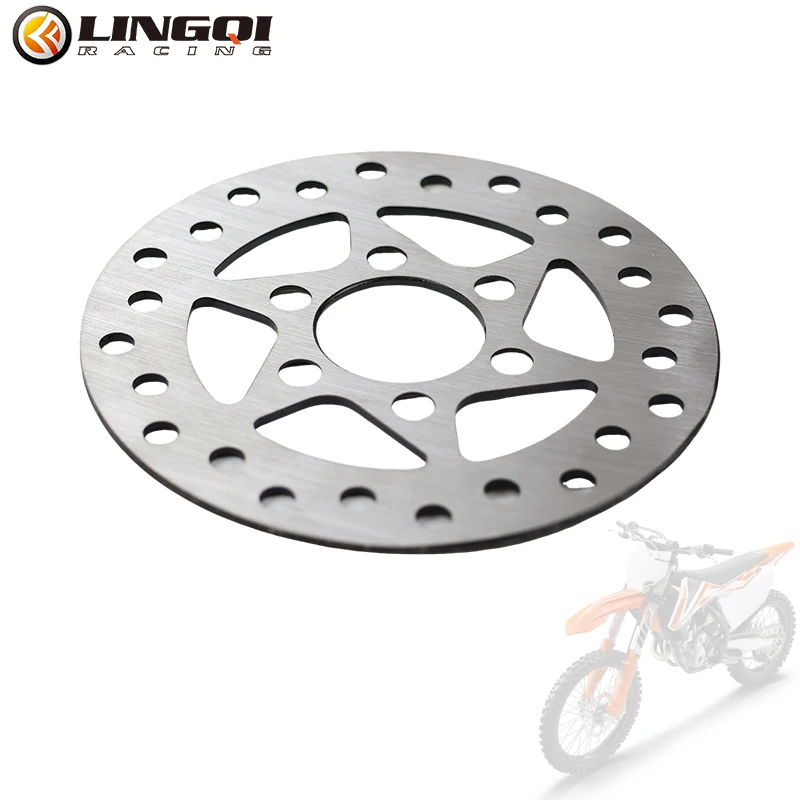 LYNNCHI Motorcycle 90mm 6 Holes Brake Disc Plate Rotor Steel Disk Brakes Device For Pit Pocket Bike Mini Bikes MTB Bicycle Part