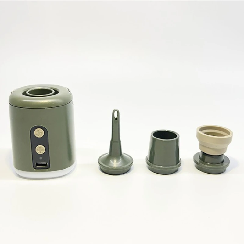 Outdoor Multifunctional Portable Electric Mini Pump with Lighting with Light, Wireless Air Pump