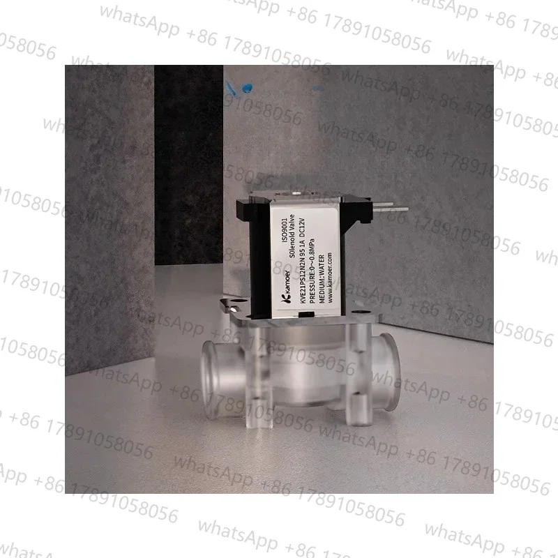 

(2 pieces）Original Kamoer Miniature Solenoid Valve + Quick Coupling + Power Supply 24V Normally Open KVE21PS24N2N951B