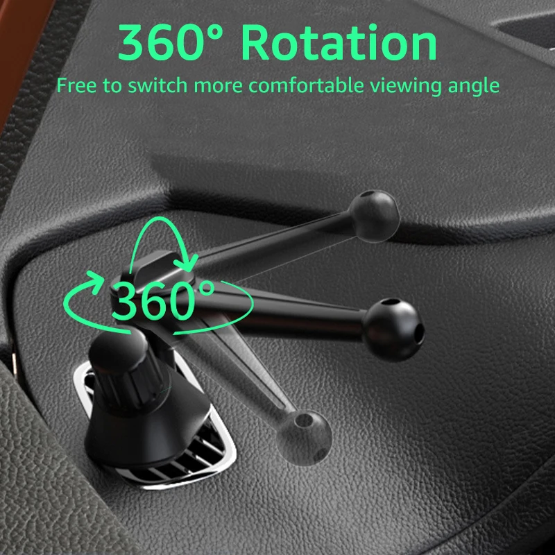 17mm Kugelkopfhalterung für Auto-Handyhalterung Lüftungsschlitz-Handyständer GPS-Halterung Auto-Luftauslass-Clip Zubehör – Detail 2