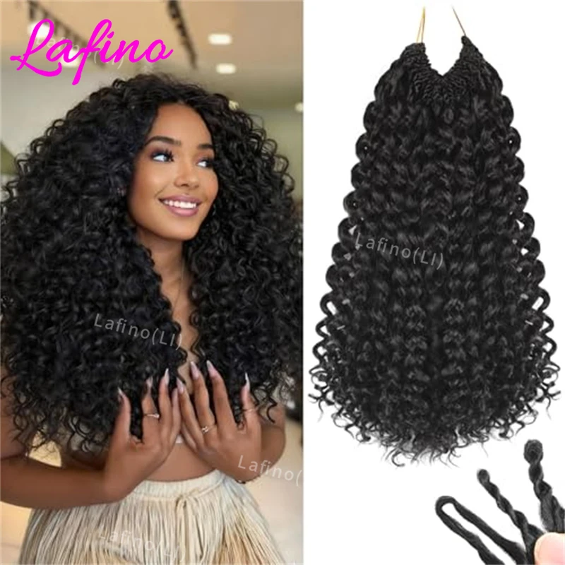 

300 г. Накладные волосы для плетения косичек Kinky Curly Crochet: невидимые бесшовные косы из натуральных волос с эффектом перьев