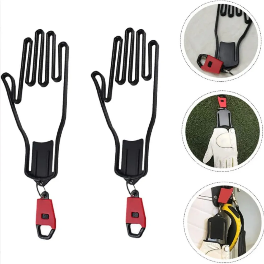 1PCS Golf Glove Rack, Glove Accessories Support Rack, Buckle Gloves Drying Rack, Golf Supplies