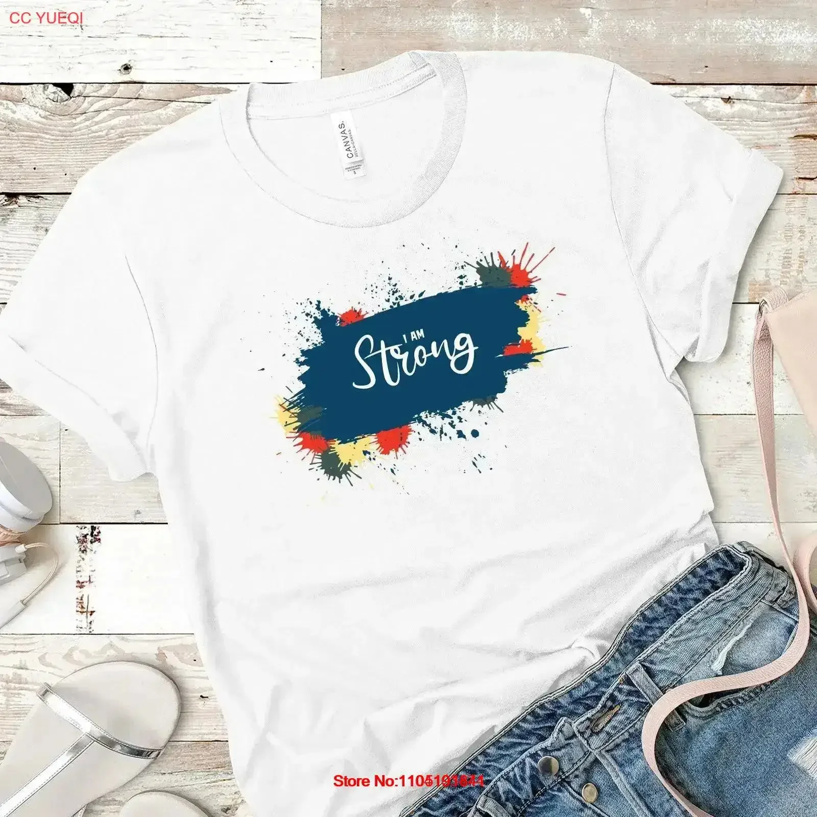 I Am Strong T Shirs…