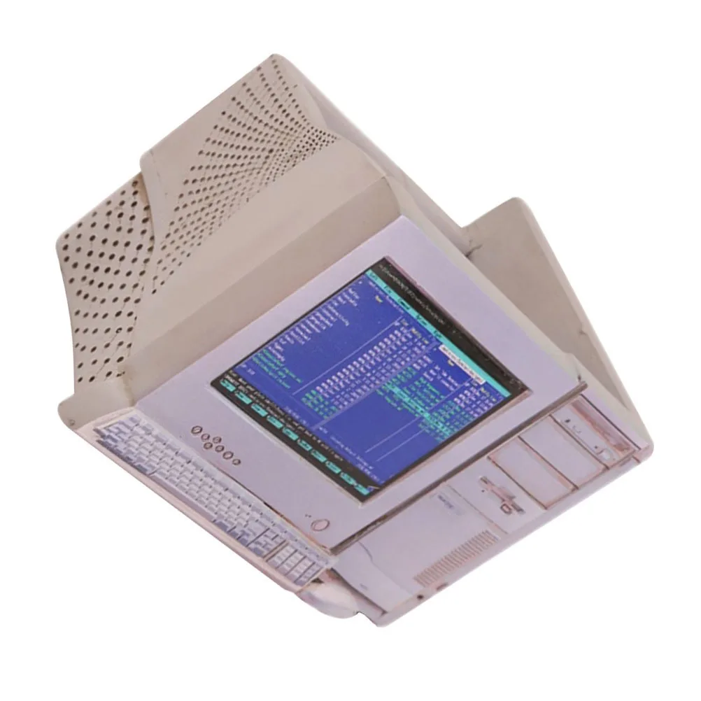 

1Pcs Retro Computer Resin Flowerpot Creative Bonsai Planter Unique Indoor Desktop Decor Succulent Planter Garden Home Plants Pot